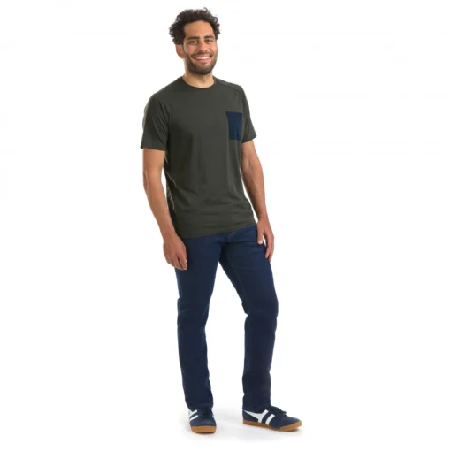 Stoic Merino150 MMXX. Pocket Tee - Merinoshirt -Stoic stoic merino150 mmxx pocket tee merinoshirt detail 9