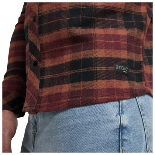 Stoic MMXX.Malmö Flannel Shirt - Hemd -Stoic stoic mmxxmalmoe flannel shirt hemd detail 7