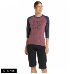 Stoic Women's Hemp20 LofsdalenSt. 3/4 - Funktionsshirt -Stoic stoic womens hemp20 lofsdalenst 3 4 funktionsshirt detail 3