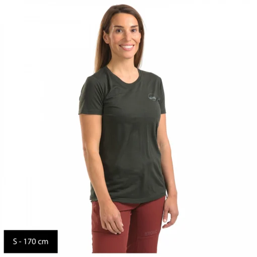 Stoic Women's Merino150 HeladagenSt. Artwork Slim - Merinoshirt -Stoic stoic womens merino150 heladagenst artwork slim merinoshirt detail 10