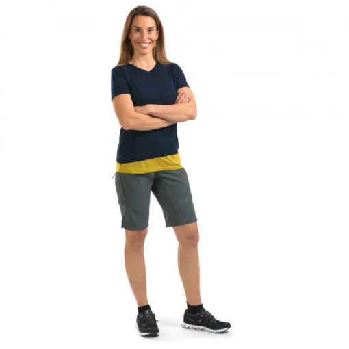 Stoic Women's Merino150 HeladagenSt. T-Shirt Multi Slim - Merinoshirt -Stoic stoic womens merino150 heladagenst t shirt multi slim merinoshirt detail 9