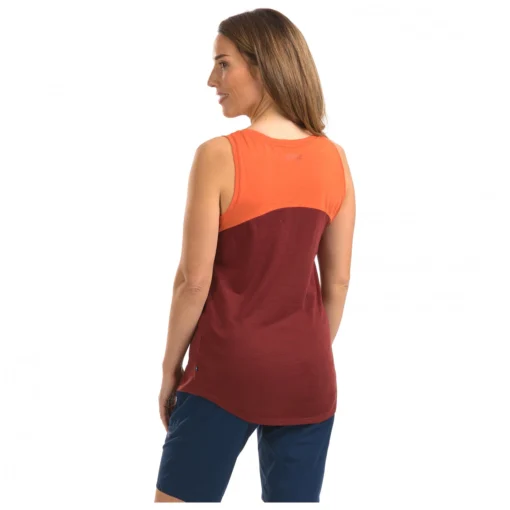 Stoic Women's Merino150 HeladagenSt. Tank Multi - Tank Top -Stoic stoic womens merino150 heladagenst tank multi tank top detail 12