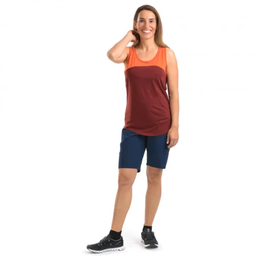 Stoic Women's Merino150 HeladagenSt. Tank Multi - Tank Top -Stoic stoic womens merino150 heladagenst tank multi tank top detail 9