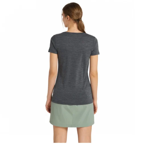 Stoic Women's Merino150 ÖstersundSt. S/S Slim - T-Shirt -Stoic stoic womens merino150 oestersundst s s slim t shirt detail 4