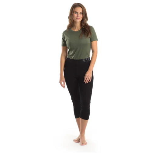 Stoic Women's Merino180 BjoernenSt. II 3/4 Pants - Merinounterwäsche -Stoic stoic womens merino180 bjoernenst ii 3 4 pants merinounterwaesche detail 9