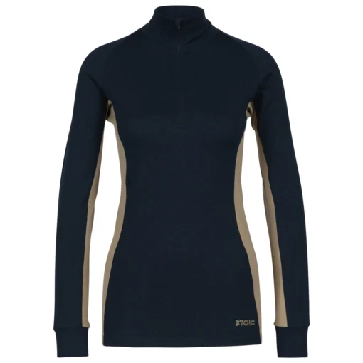 Stoic Women's Merino240 BjoernenSt. Half Zip - Merinounterwäsche -Stoic stoic womens merino240 bjoernenst half zip merinounterwaesche