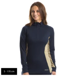 Stoic Women's Merino240 BjoernenSt. Half Zip - Merinounterwäsche -Stoic stoic womens merino240 bjoernenst half zip merinounterwaesche detail 10