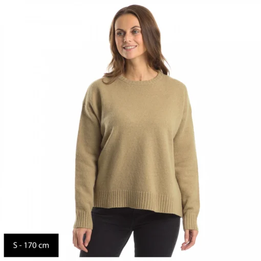 Stoic Women's MMXX.Nauta Wool Loose Sweater - Wollpullover -Stoic stoic womens mmxxnauta wool loose sweater wollpullover detail 10