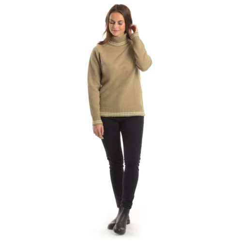 Stoic Women's MMXX.Nauta Wool Turtle Neck Sweater - Wollpullover -Stoic stoic womens mmxxnauta wool turtle neck sweater wollpullover detail 9