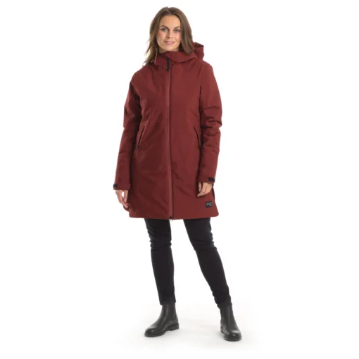 Stoic Women's MountainWool MMXX.Uppsala Coat - Mantel -Stoic stoic womens mountainwool mmxxuppsala coat mantel detail 9